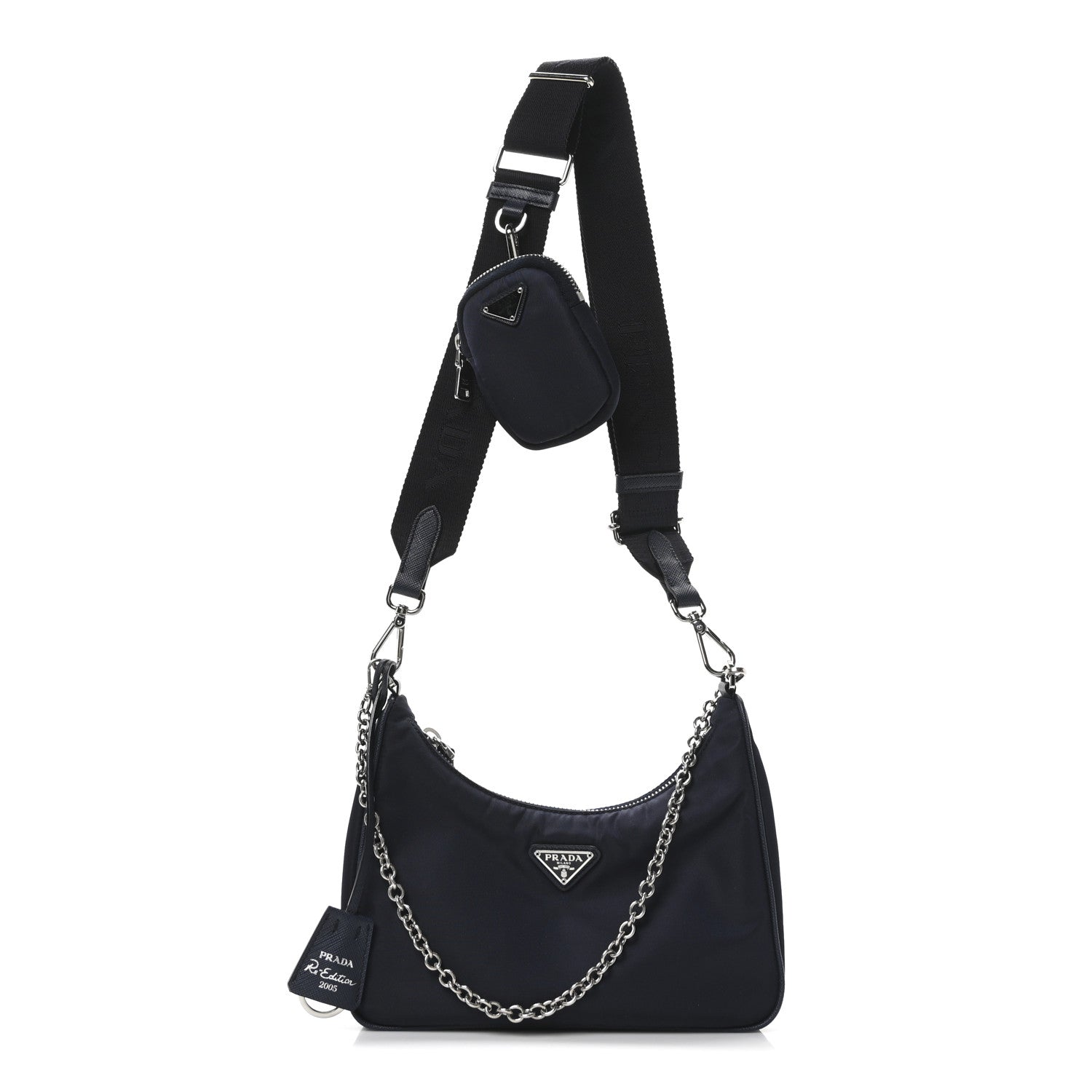Prada Nylon Re-Edition 2005 Shoulder Bag Baltico 1 of 11