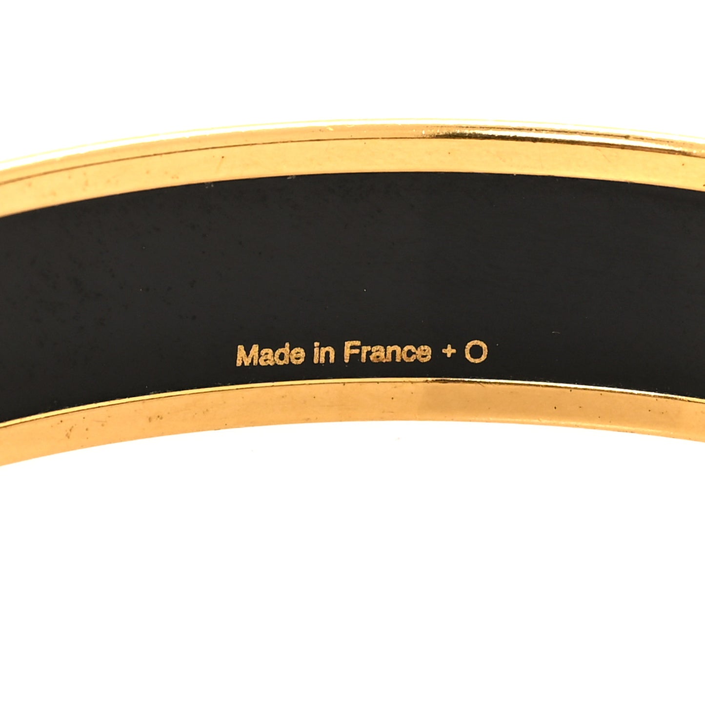 Enamel Printed Narrow Caleche Bracelet 70 Rouge H