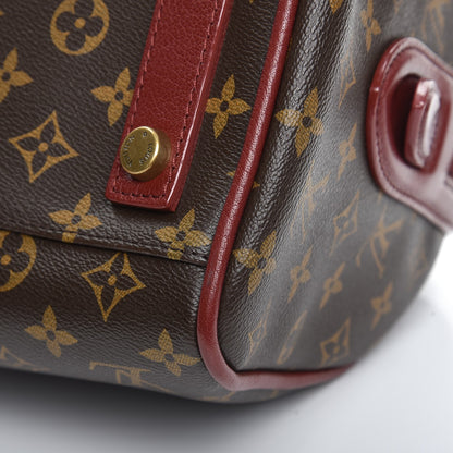 Louis Vuitton Monogram Golden Arrow Speedy Burgundy 9 of 10