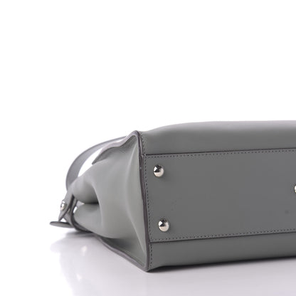 Fendi Vitello Seta Shiny Nappa Medium Peekaboo Iconic Satchel Alga Rosa Doll 8 of 12