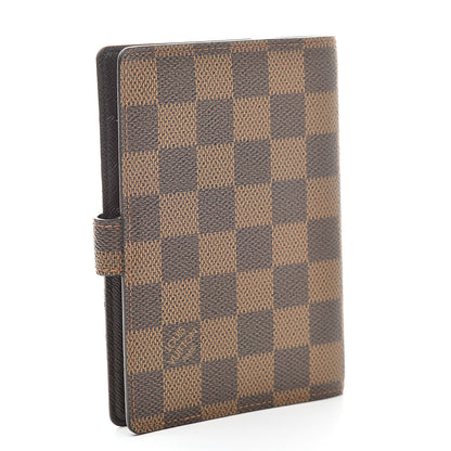 Louis Vuitton Damier Ebene Small Ring Agenda Cover 3 of 8