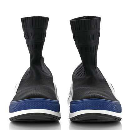 Louis Vuitton Stretch Textile LV Archlight Sneaker Boots 41 Black Blue 2 of 8