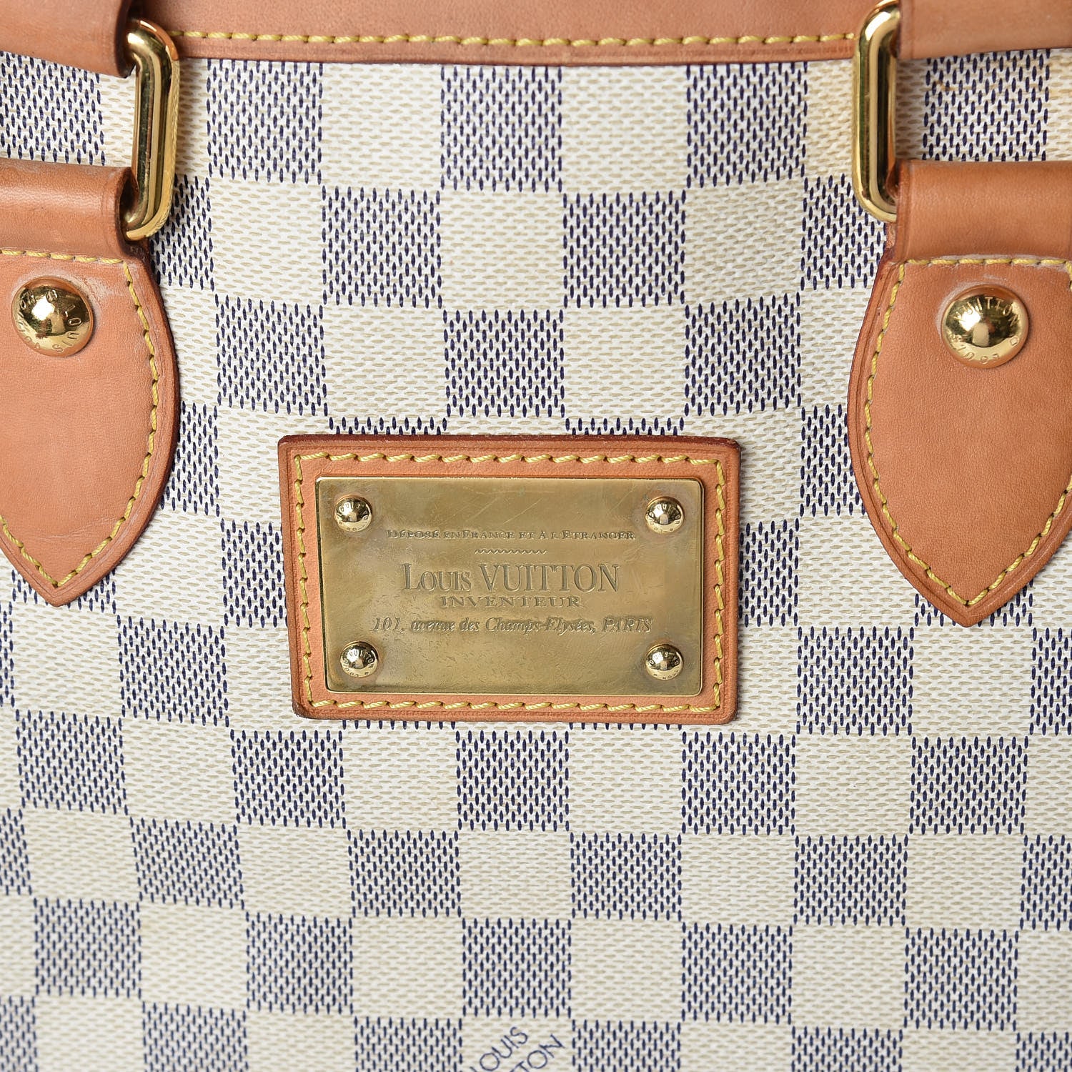 Louis Vuitton Damier Azur Hampstead PM 20 of 21
