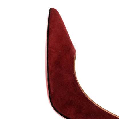 Christian Louboutin Suede So Kate 100 Pumps 37 Red 9 of 11