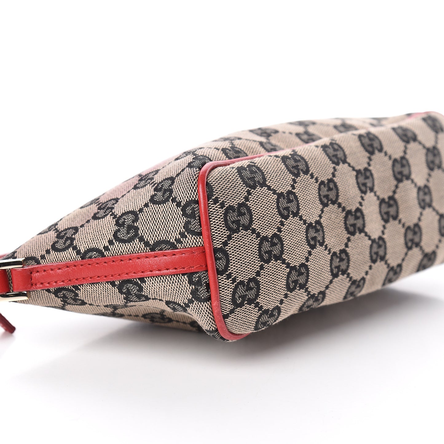 Monogram Boat Pochette Black Red
