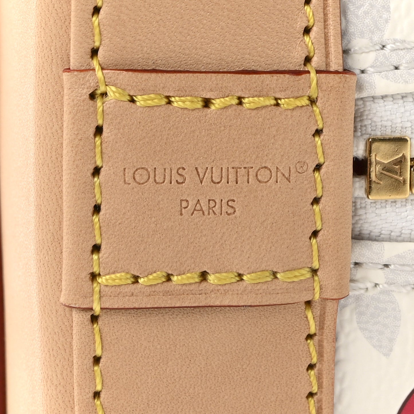 LV X TM Monogram Cerises Alma BB White