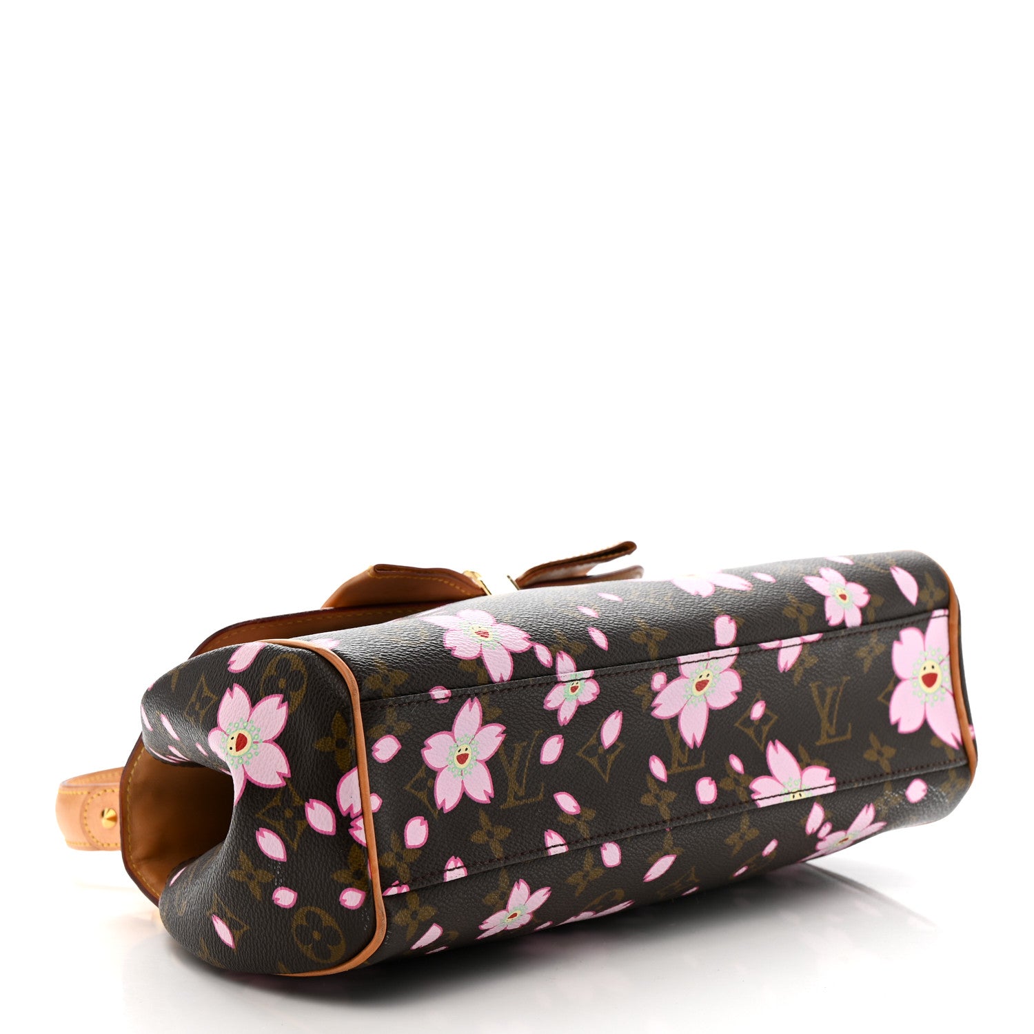 Louis Vuitton Monogram Cherry Blossom Sac Retro Bag Brown 4 of 16