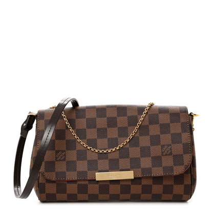 Louis Vuitton LOUIS VUITTON Damier Ebene Favorite MM 1 of 10
