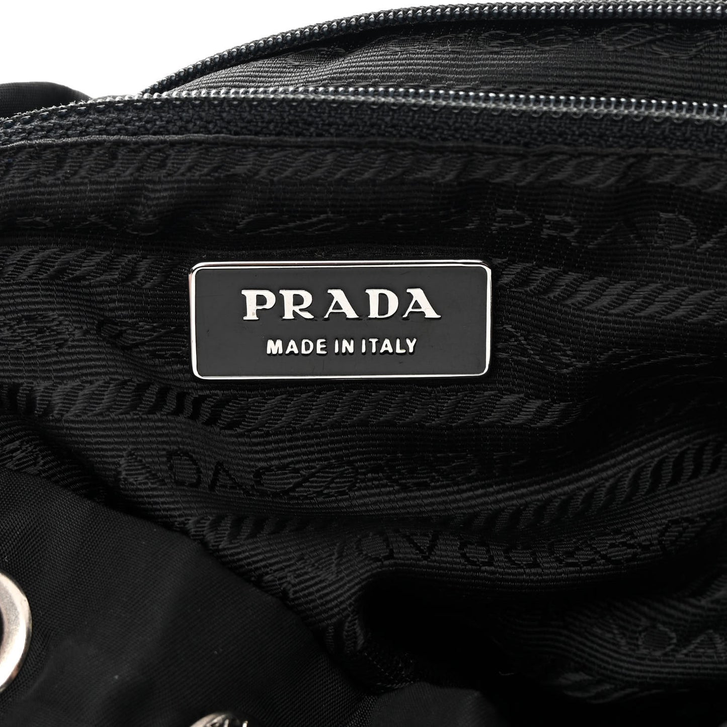 Tessuto Nylon Vela Small Backpack Black