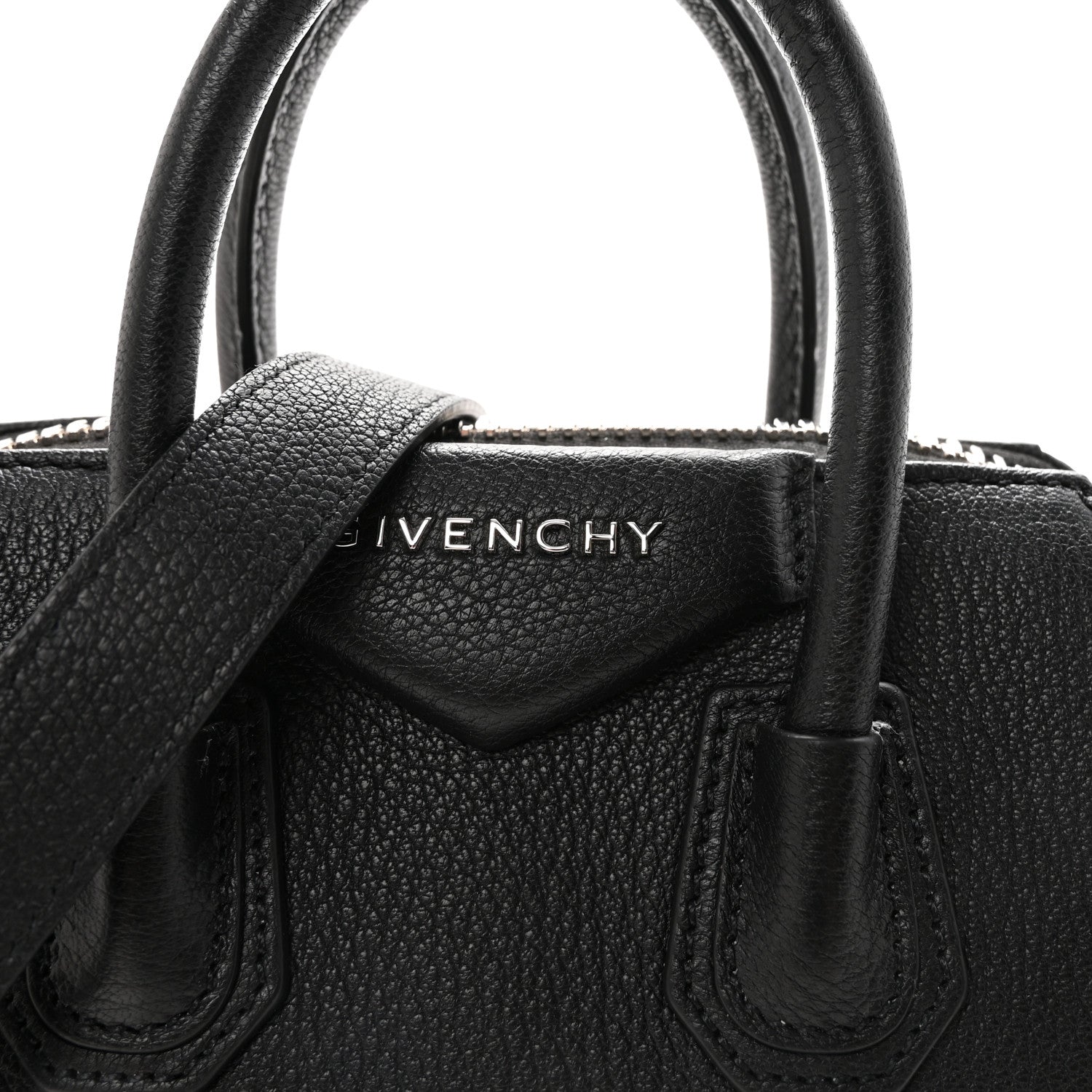 Givenchy Sugar Goatskin Mini Antigona Black 7 of 9
