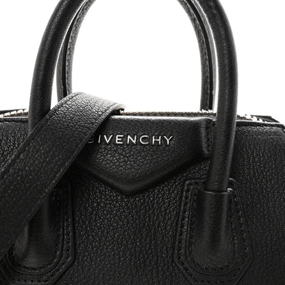 Givenchy Sugar Goatskin Mini Antigona Black 7 of 9