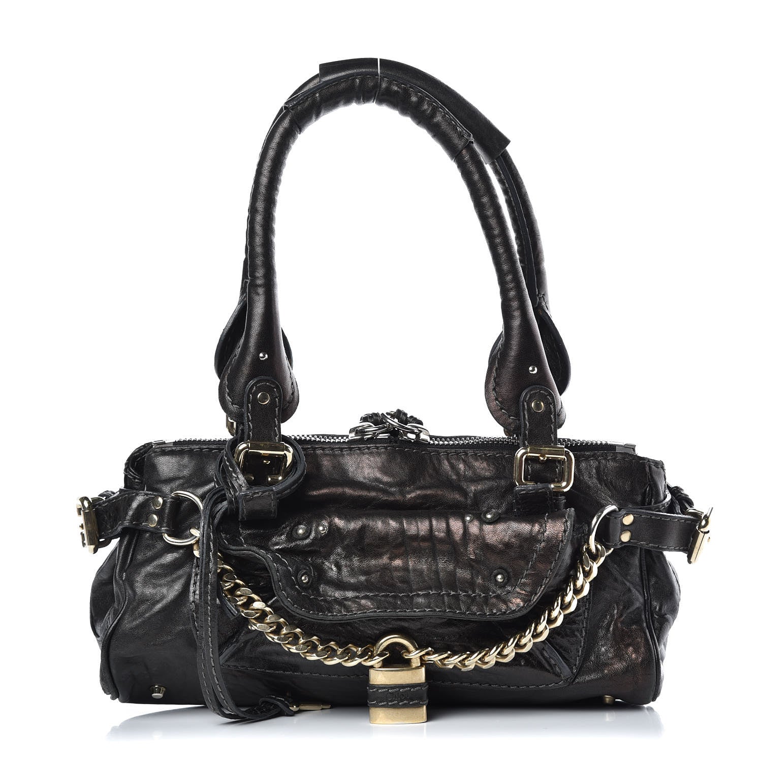 Chloe Calfskin Chain Paddington Black 1 of 13