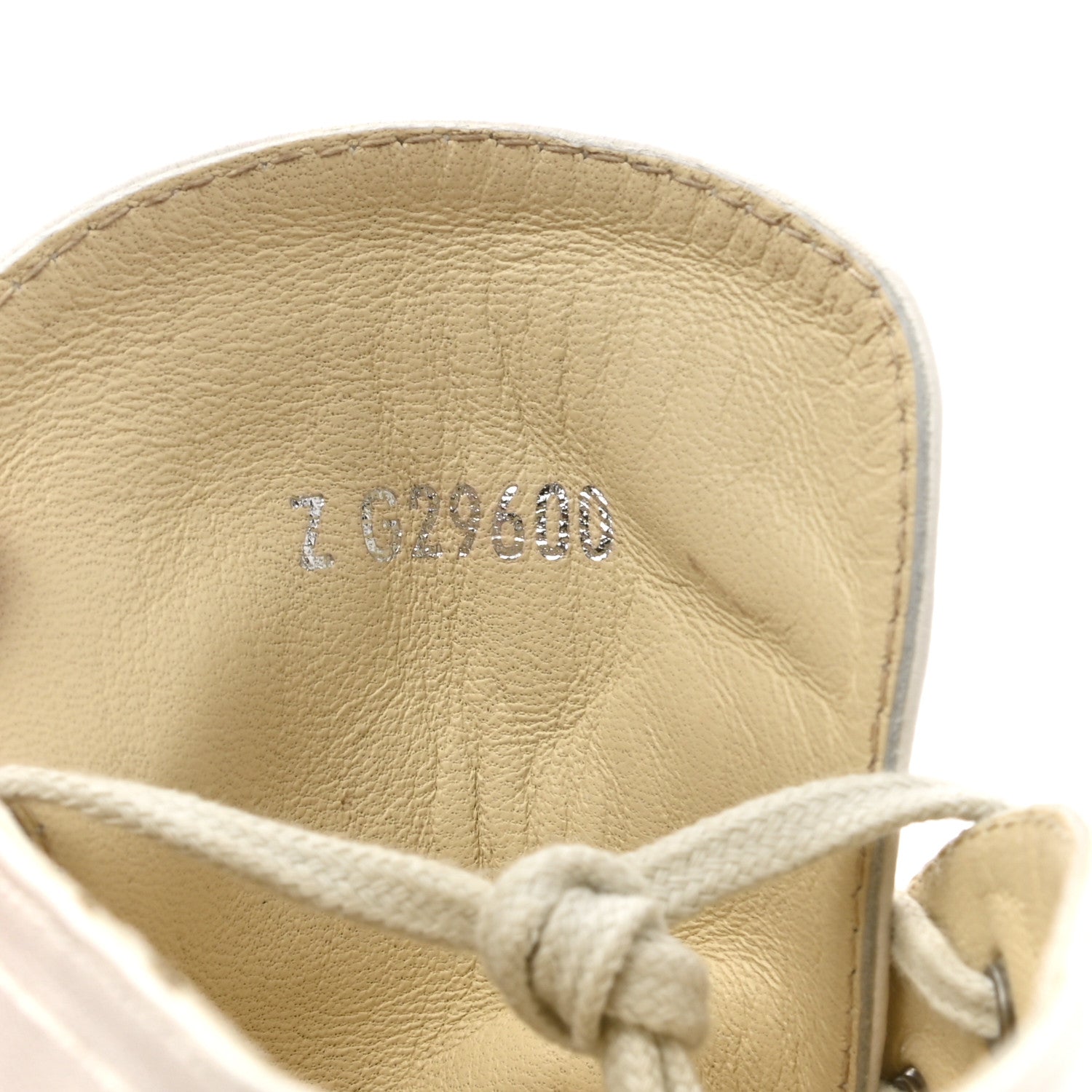 Chanel Lambskin Cap Toe Lace Up Espadrilles 37 White Black 7 of 12