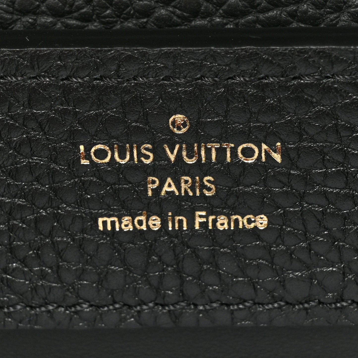 Taurillon Mini Capucines Black