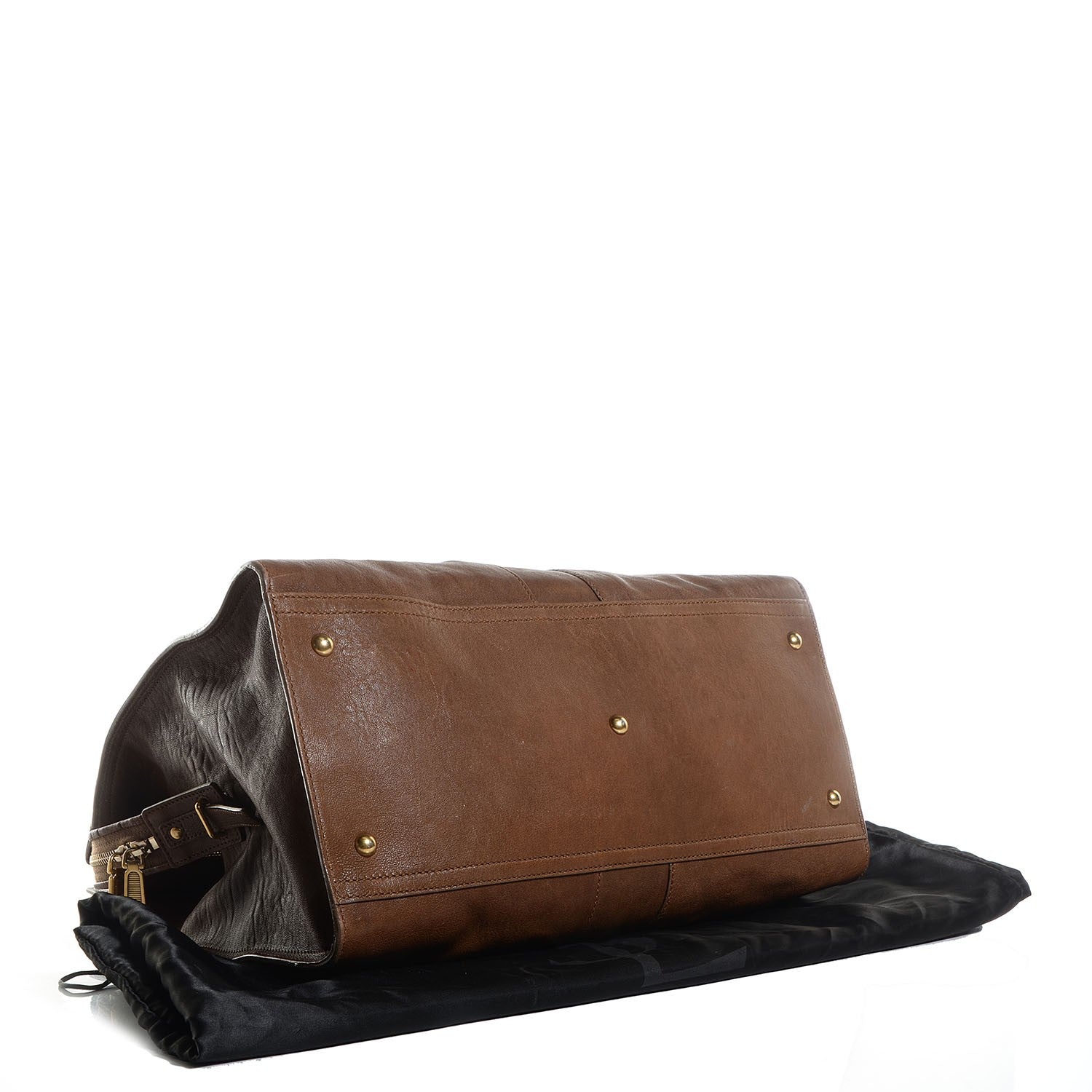 Saint Laurent Sheepskin Large Cabas ChYc Brown 4 of 8