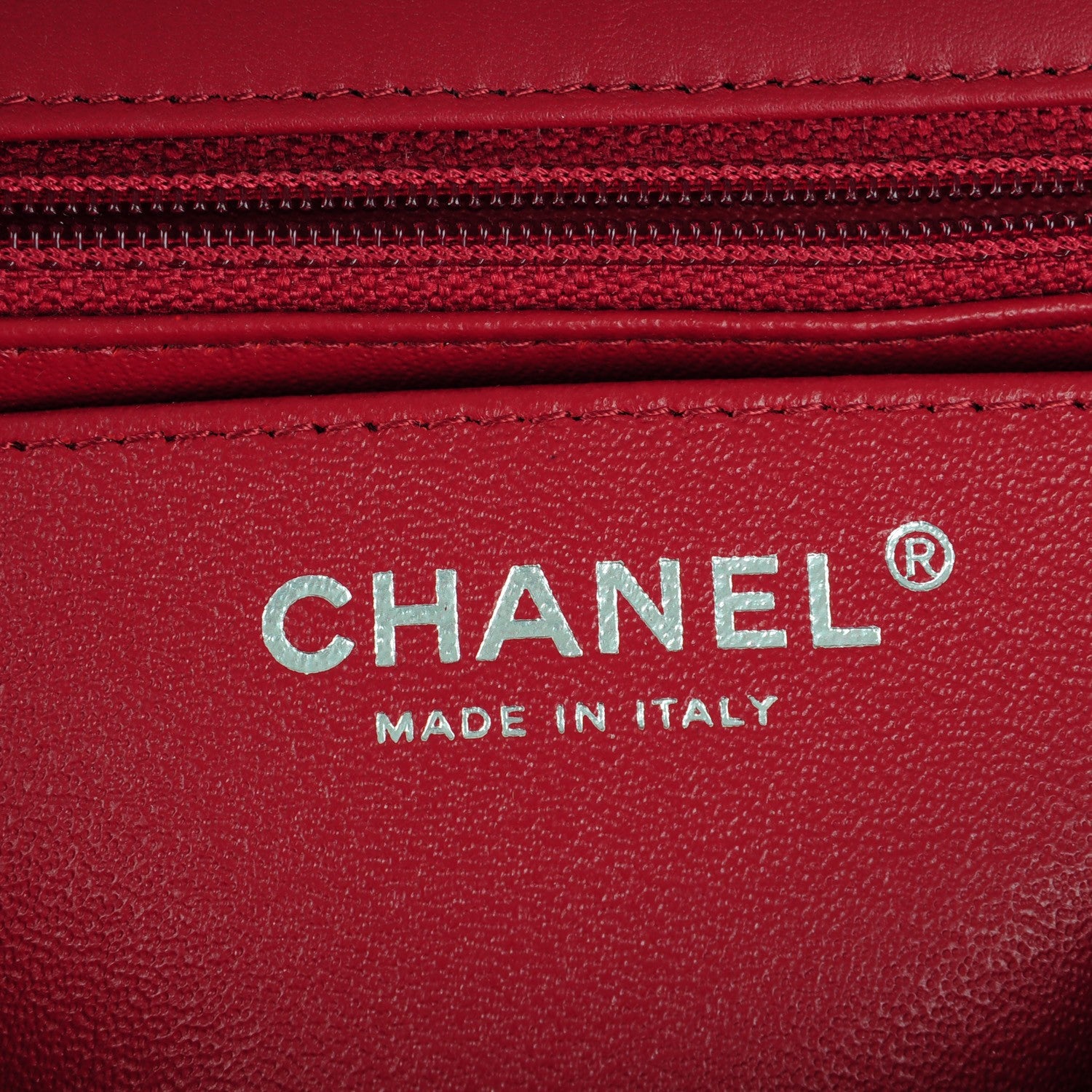 Chanel Patent Calfskin Quilted Mini Rectangular Flap Red 7 of 8