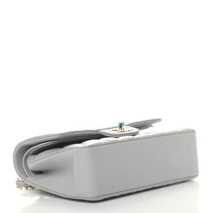 Chanel Caviar Quilted Small Double Flap Grey 3 of 5