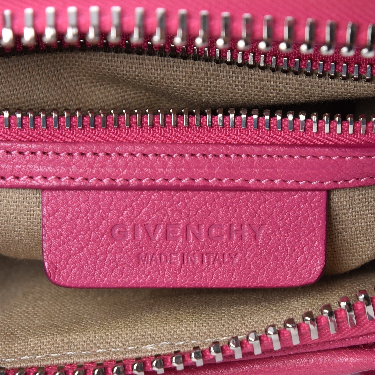 Givenchy Sugar Goatskin Mini Antigona Fushia 7 of 8