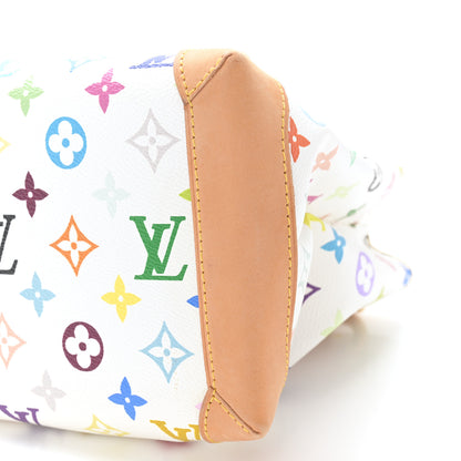 Louis Vuitton Monogram Multicolor Audra White 9 of 11