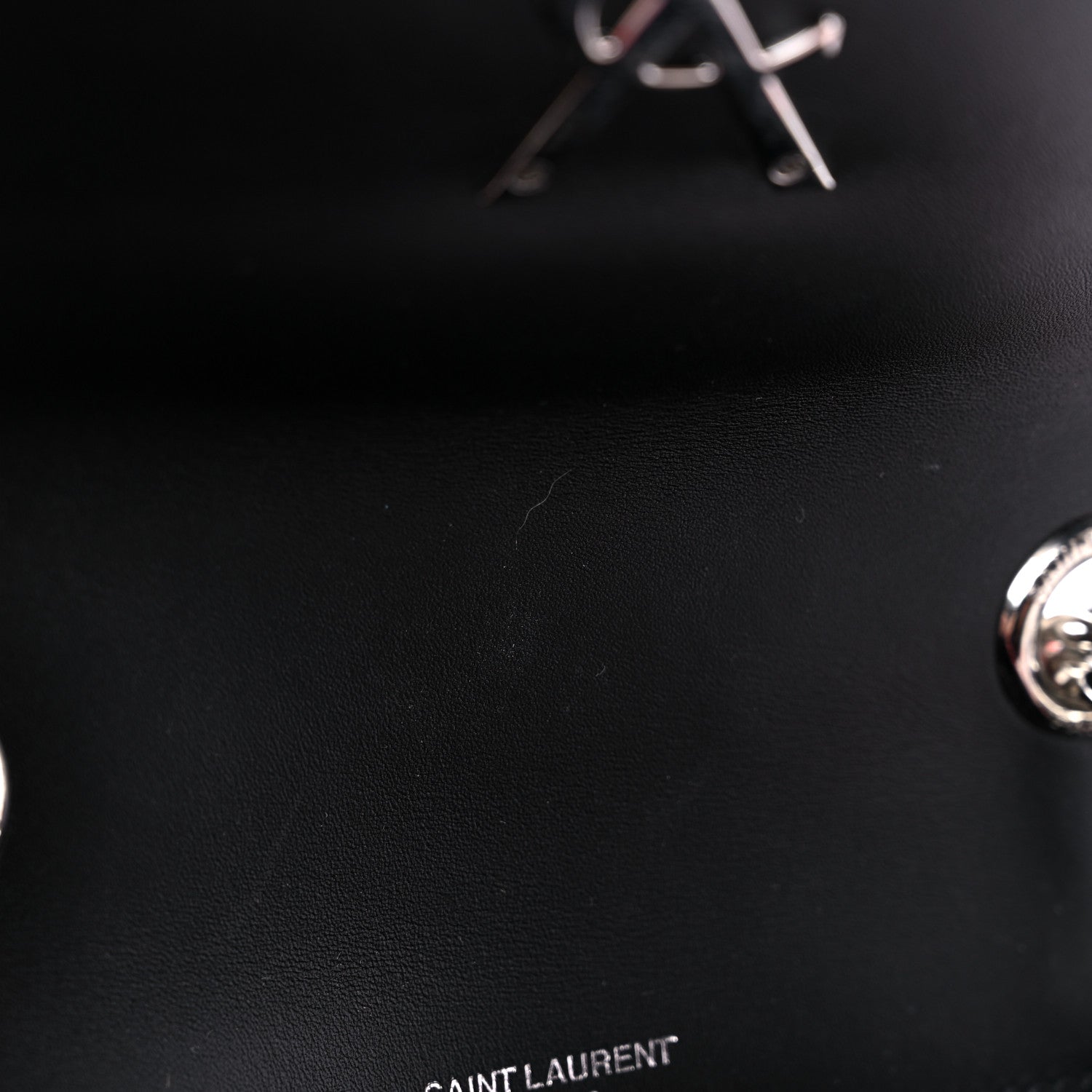 Saint Laurent Patent Calfskin Matelasse Monogram Small Vicky Chain Bag Neon Pink 10 of 14
