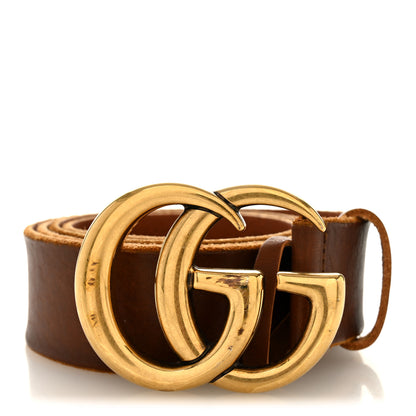 Gucci Faded Calfskin Double G 40mm Belt 100 40 Cuir 1 of 5