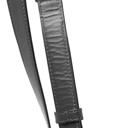 Celine Shiny Calfskin Medium Triomphe Grey 19 of 21