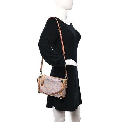 Louis Vuitton Monoglam Side Trunk Rose 2 of 9