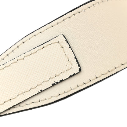 Prada Saffiano Travel Small Brique Top Handle Crossbody Bag White 19 of 22