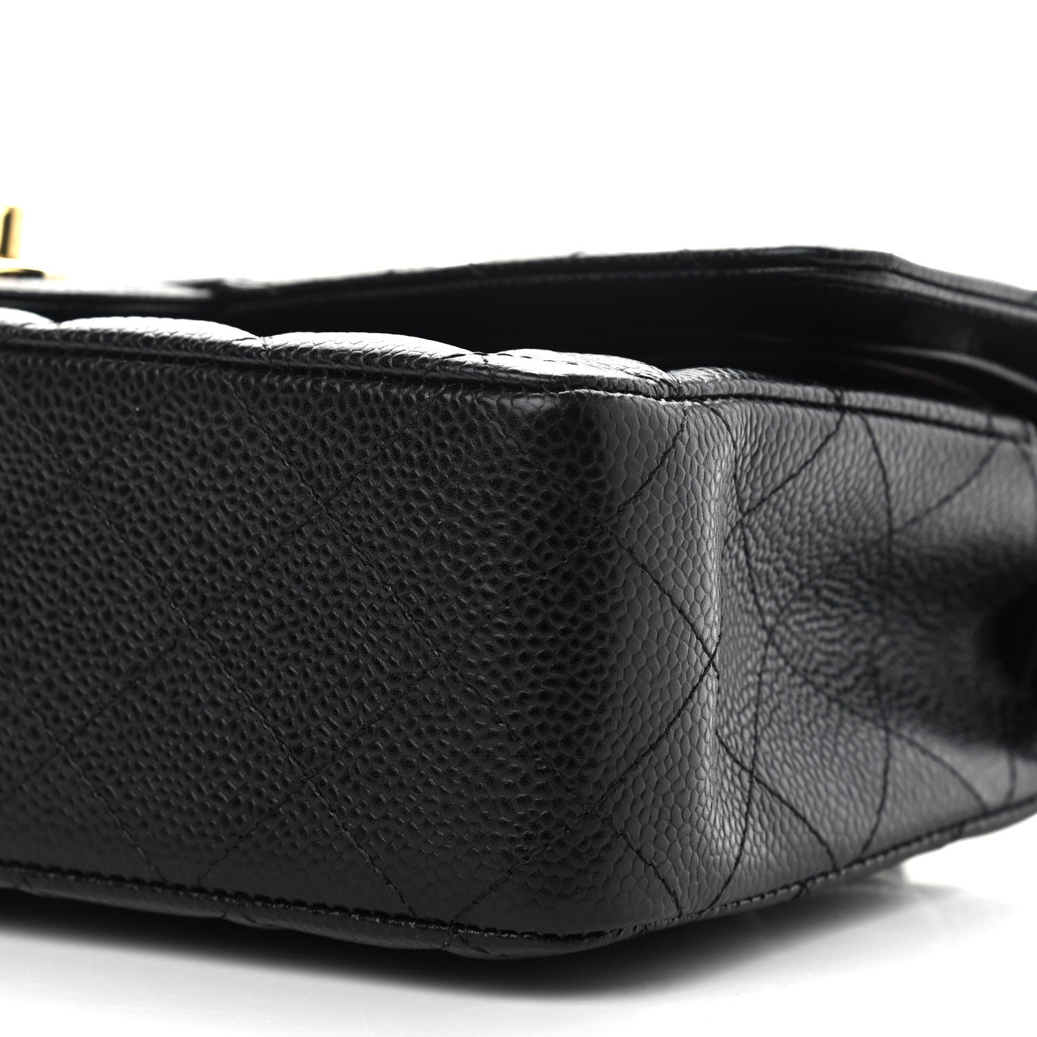 Chanel Caviar Quilted Medium Double Flap Black 6 of 14