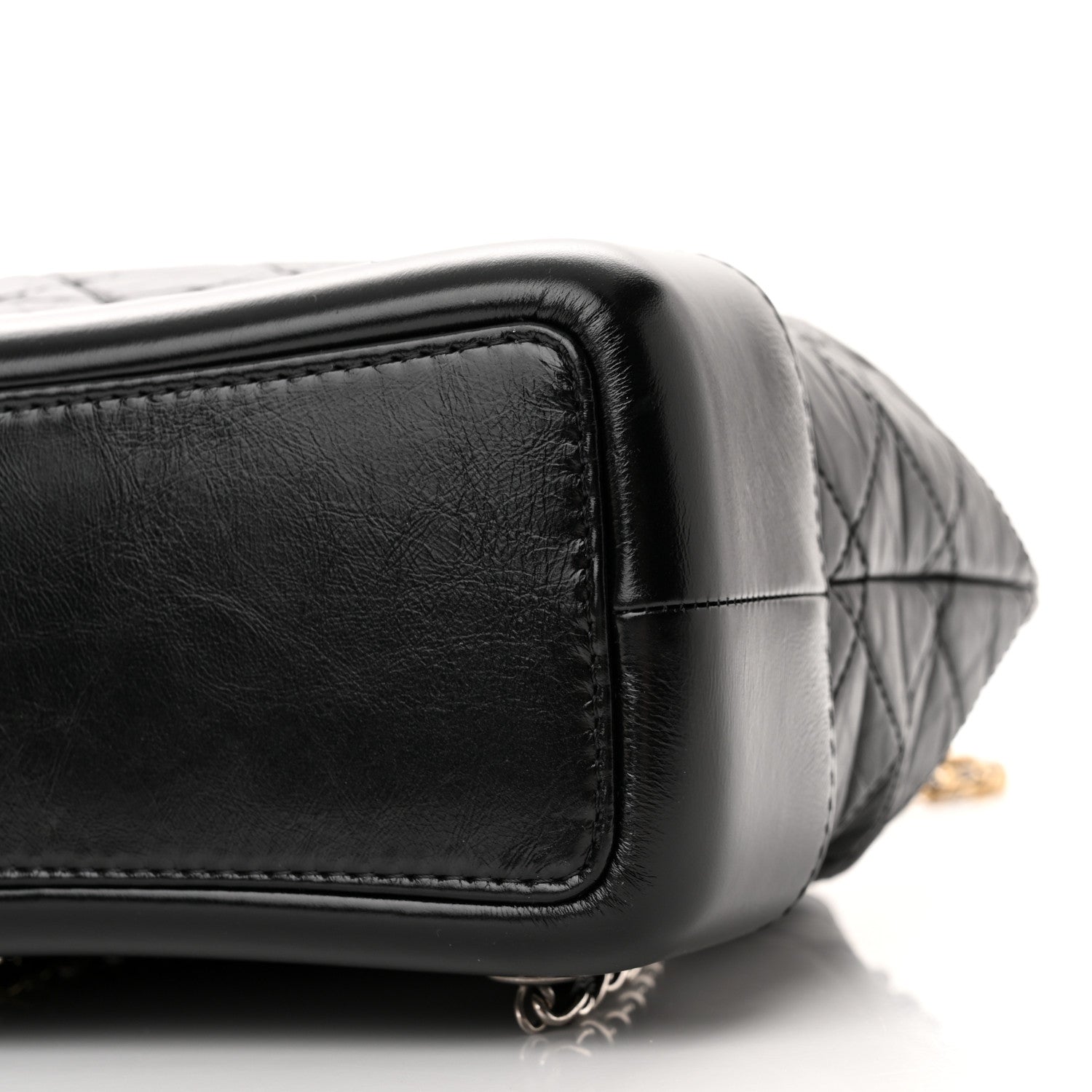 Chanel Aged Calfskin Quilted Small Gabrielle Backpack Black 10 of 10