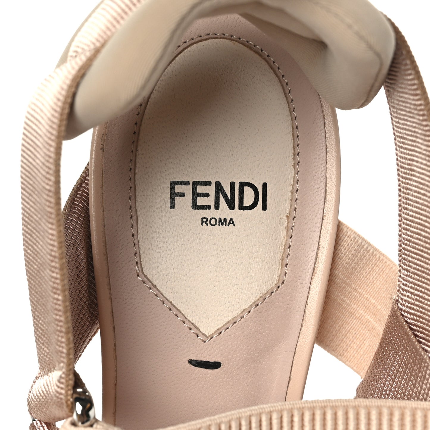 Technical Mesh FF Colibri 85mm Slingback Pumps 38.5 Rose Nudo