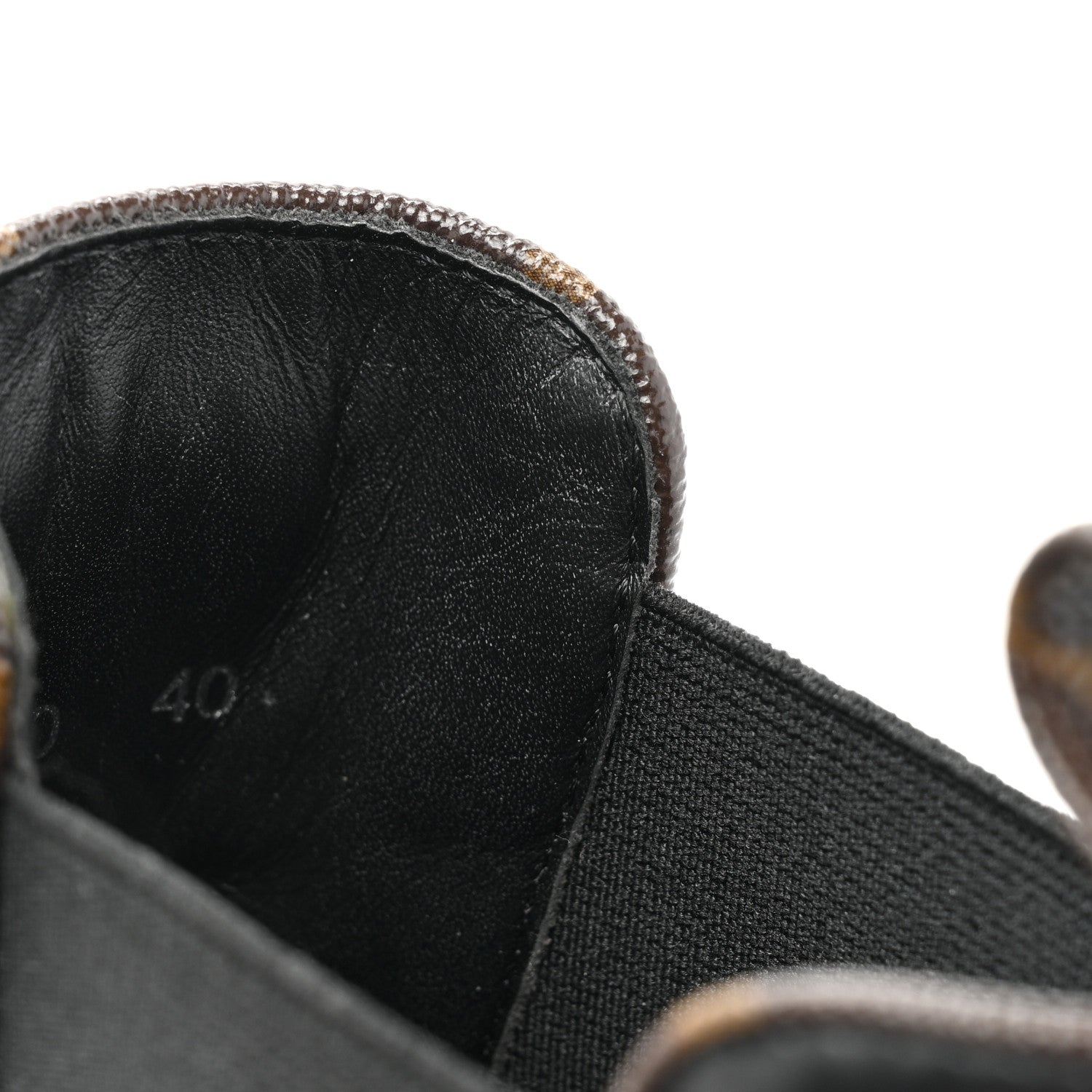 Louis Vuitton Calfskin Monogram Beaubourg Ankle Boots 40 Black 10 of 16