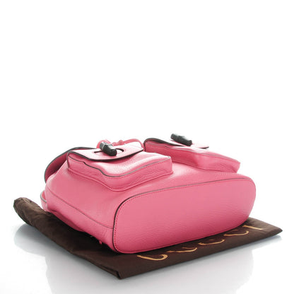 Gucci Cellarius Calfskin Medium Bamboo Backpack Glossy Pink 4 of 7