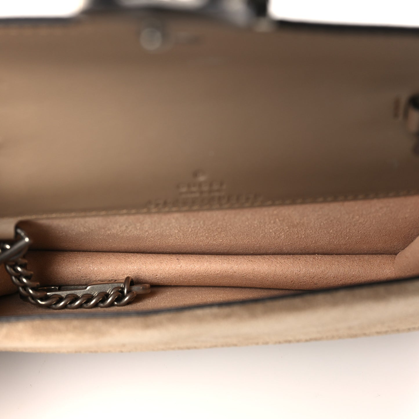 GG Supreme Monogram Super Mini Dionysus Shoulder Bag Taupe