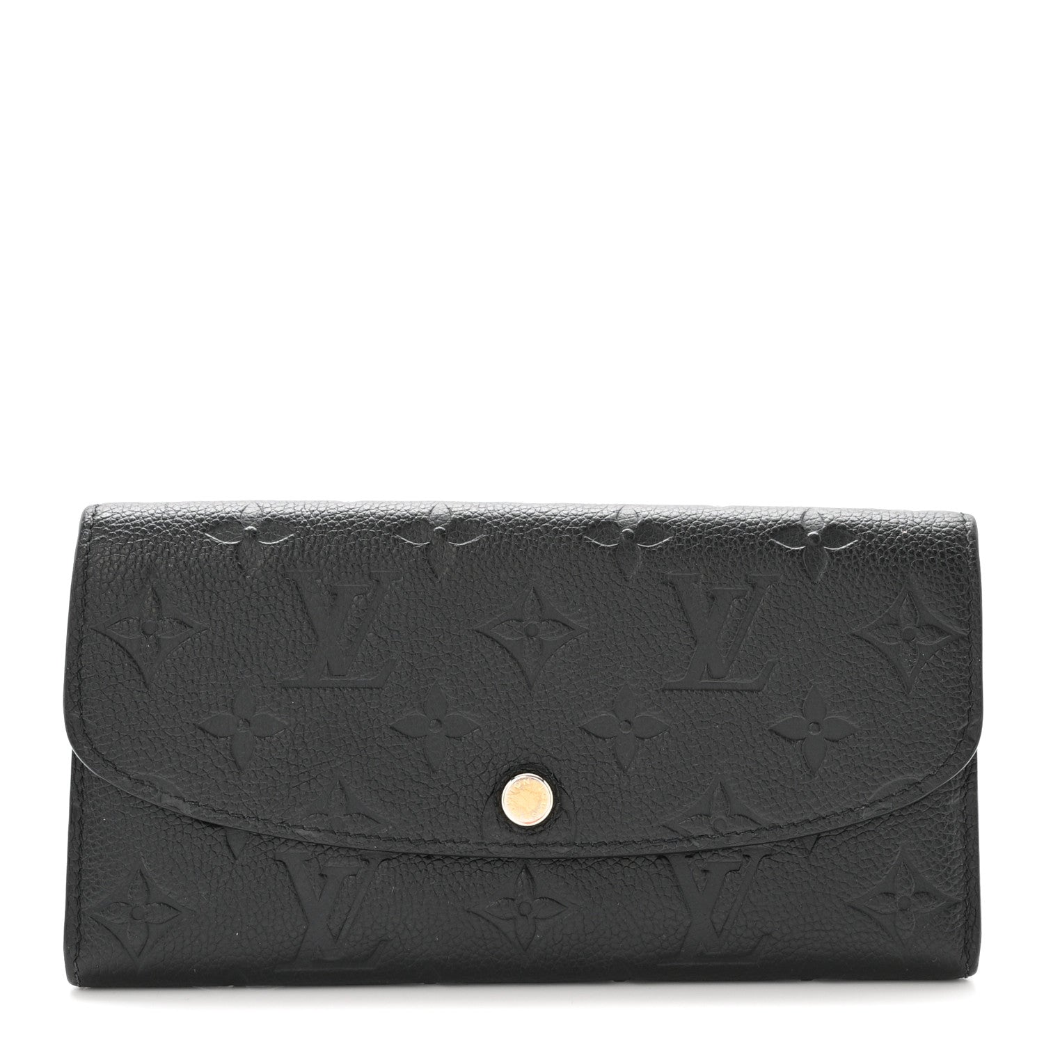 Louis Vuitton Empreinte Emilie Wallet Black Dune 1 of 6
