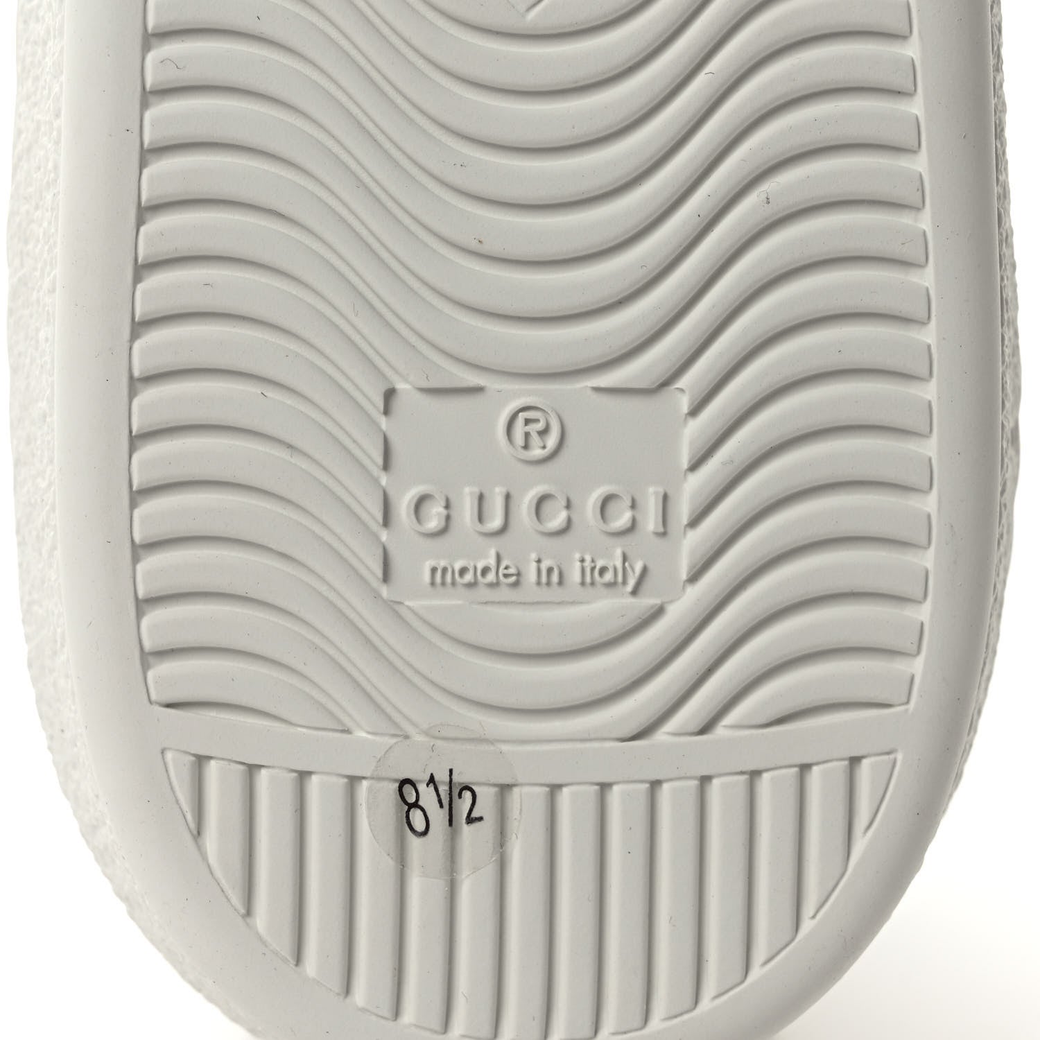 Gucci Miro Soft Calfskin Ayers Web Mens Ace Sneakers 8.5 White Blue 7 of 9
