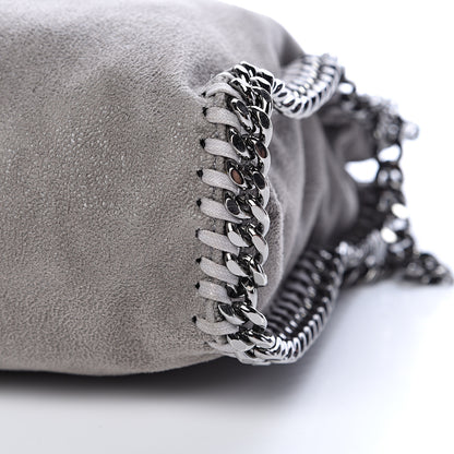 Stella McCartney Shaggy Deer Falabella Fold Over Tote Grey 9 of 9