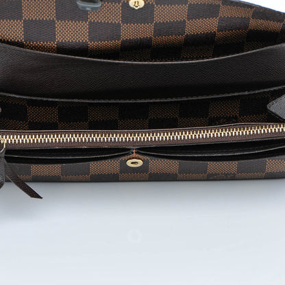 Louis Vuitton Damier Ebene Emilie Wallet 4 of 5