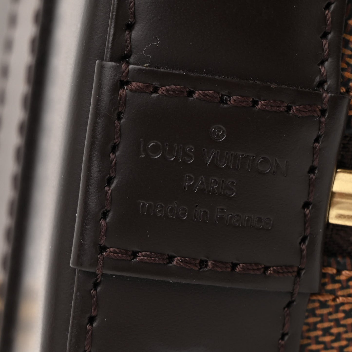 Damier Ebene Alma BB