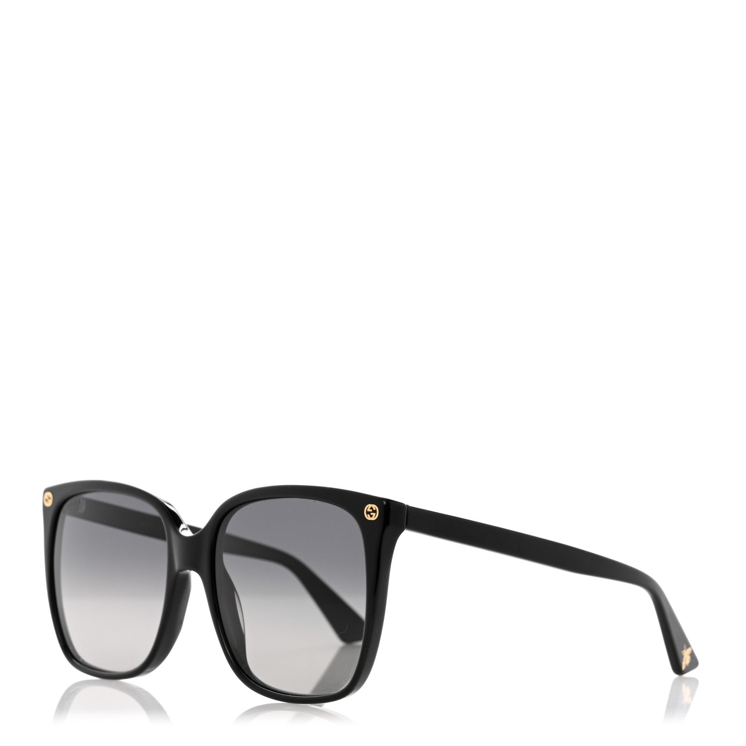 Gucci Acetate GG Sunglasses GG0022S Black 1 of 8