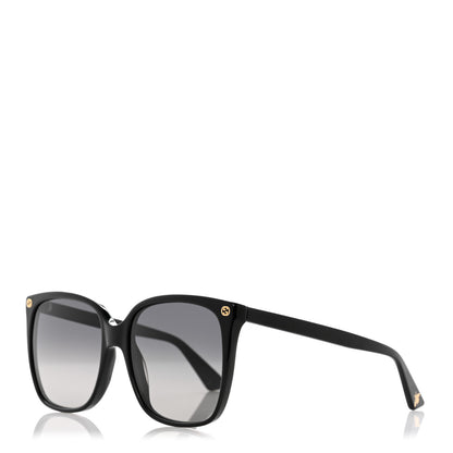 Gucci Acetate GG Sunglasses GG0022S Black 1 of 8
