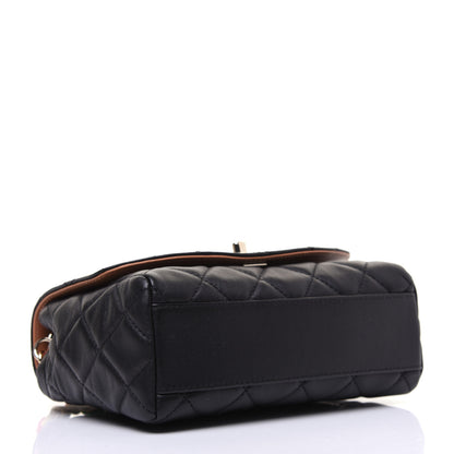 Chanel Lambskin Mixed Fibers Quilted Cocovado Flap Black 4 of 13