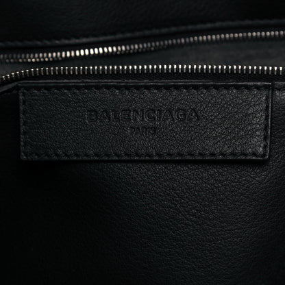 Balenciaga Veau Papier B4 Zip Around Tote Black 8 of 9