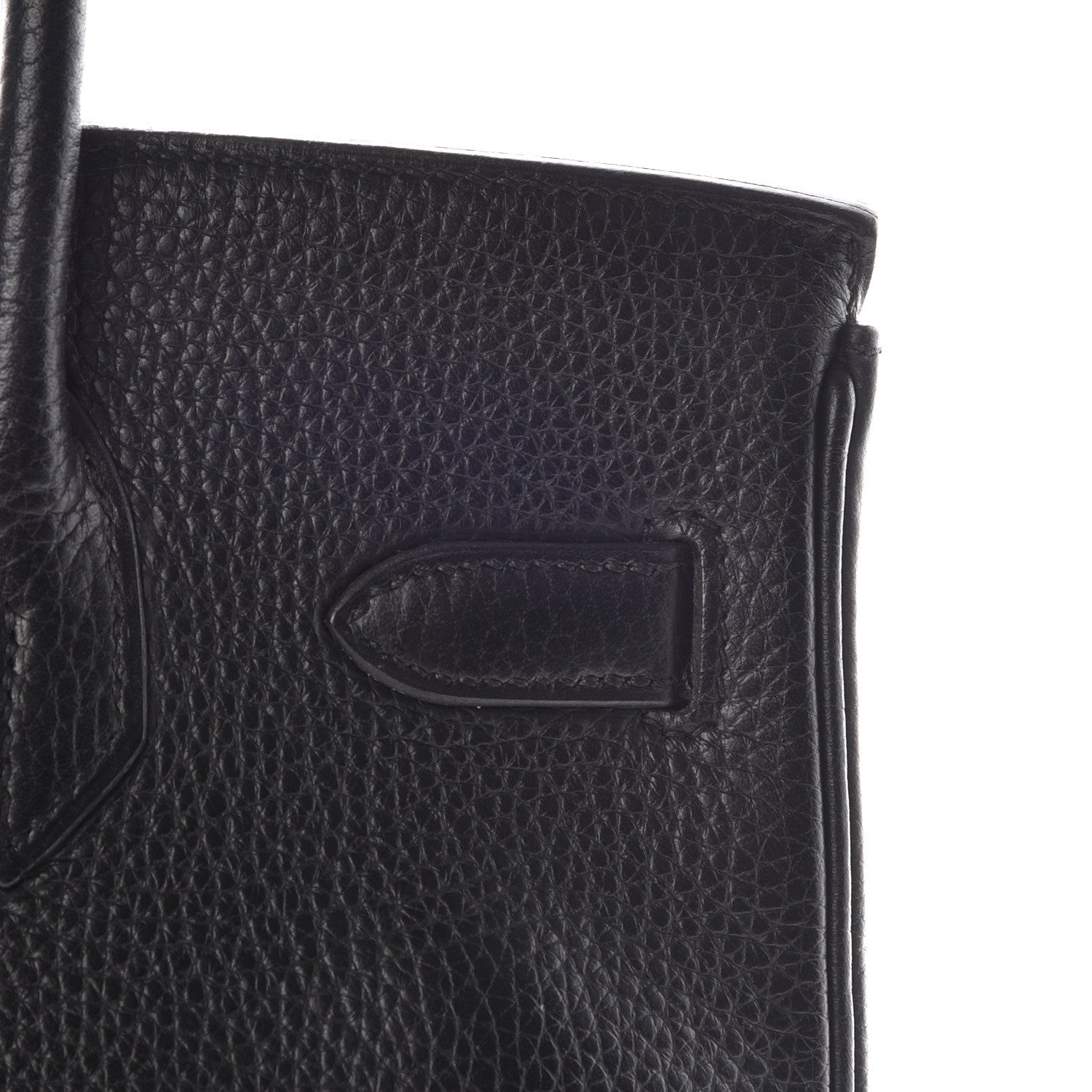 Hermes Taurillon Clemence Birkin 30 Black 34 of 42
