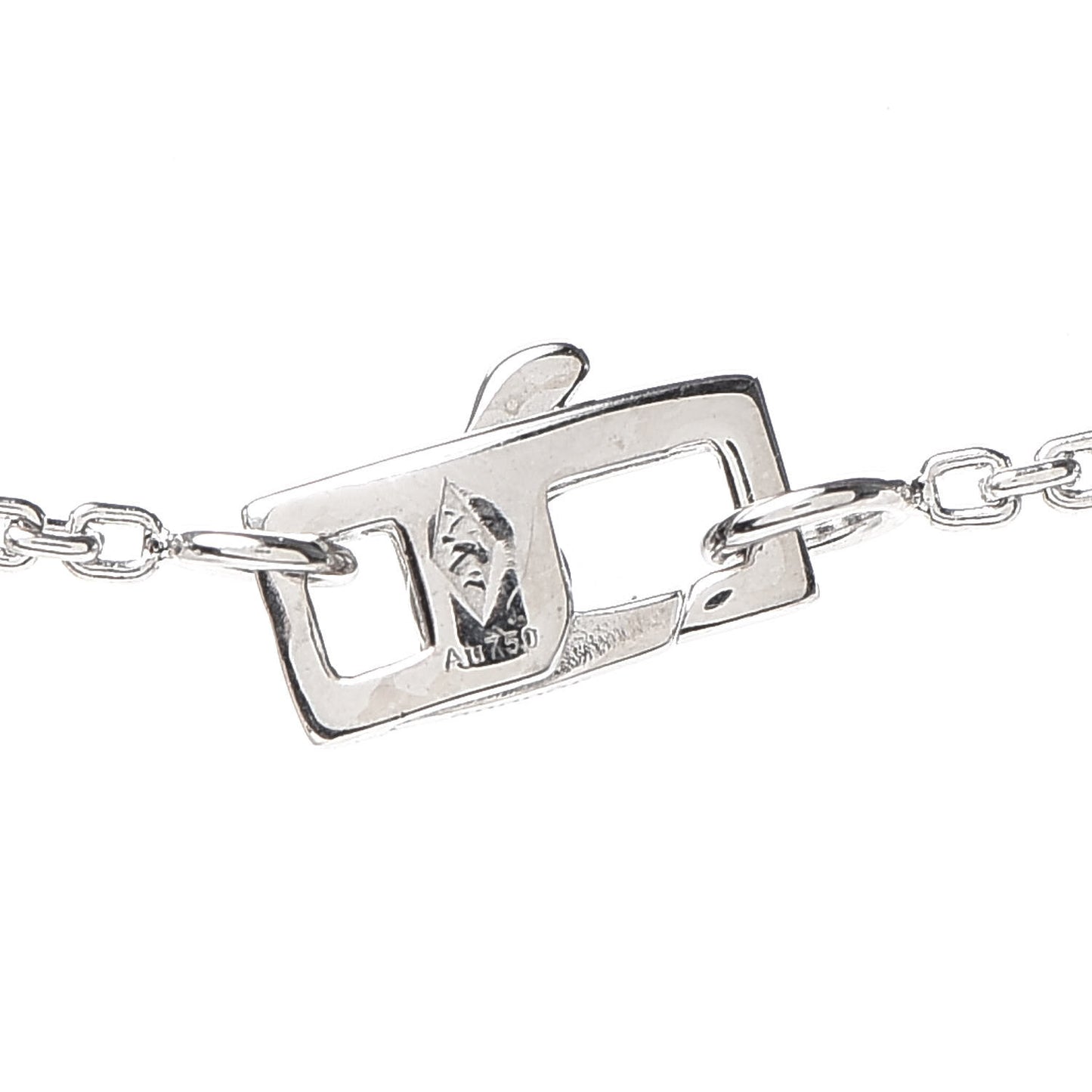 18K White Gold Diamond Idylle Blossom Pendant Necklace