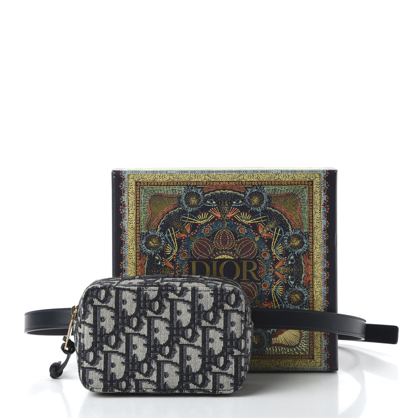 Oblique Belt Pouch Blue