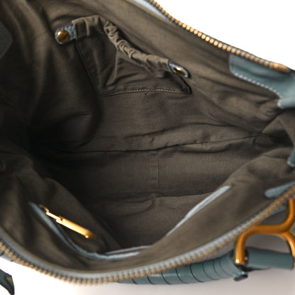 Chloe Calfskin Medium Marcie Satchel Faded Blue 5 of 9