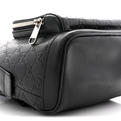 Gucci Guccissima Signature Small Day Backpack Black 9 of 13