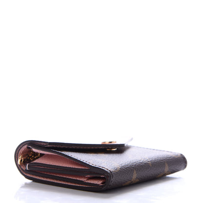 Louis Vuitton Monogram Zoe Wallet Rose Ballerine 4 of 8