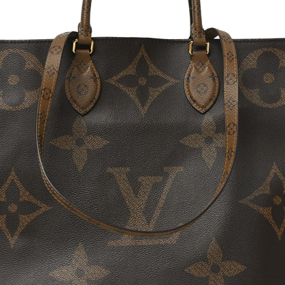 Louis Vuitton Reverse Monogram Giant Onthego GM 7 of 10